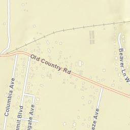 Westhampton New York Street Map