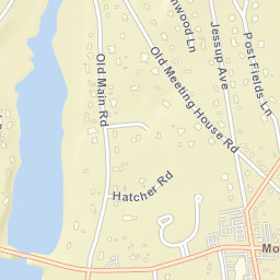 Quogue New York Street Map
