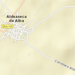 Aldeaseca de Alba Street Map