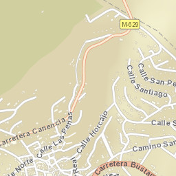 Miraflores de la Sierra Street Map