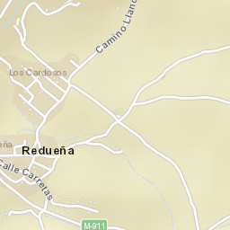 Redueña Street Map