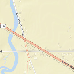 Scotts Crossing Ohio Street Map