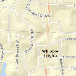 Whipple Heights Ohio Street Map