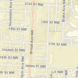 Lakeview Heights Ohio Street Map