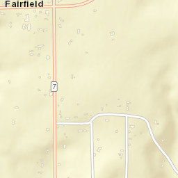 East Fairfield Ohio Street Map