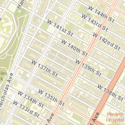 Hamilton Houses New York Street Map