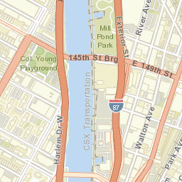 Riverbend Houses New York Street Map