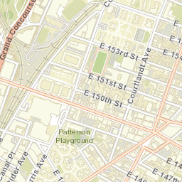 Patterson Houses New York Street Map