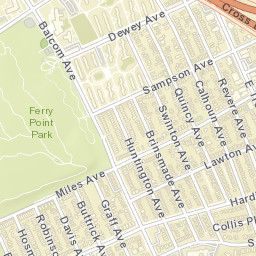 Throgs Neck Houses New York Street Map