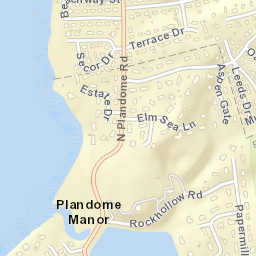 Plandome Manor New York Street Map