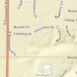 2411 Flint Hills Dr Burlington IA Street Map