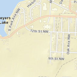 Meyers Lake Ohio Street Map