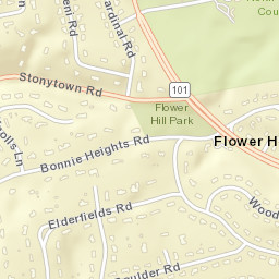 Flower Hill New York Street Map