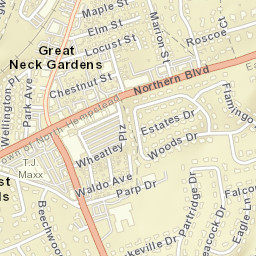 Greenvale New York Street Map