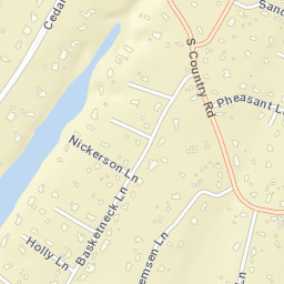 Remsenburg New York Street Map