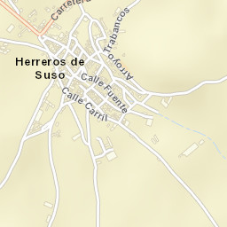 Herreros de Suso Street Map