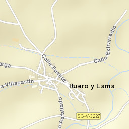 Ituero y Lama Street Map