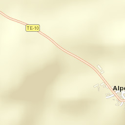 Alpeñés Street Map