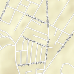 Vanadzor Street Map