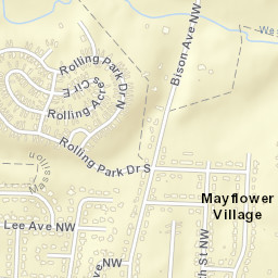Mayflower Village Ohio Street Map