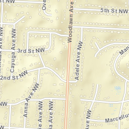 Grove Mill Ohio Street Map