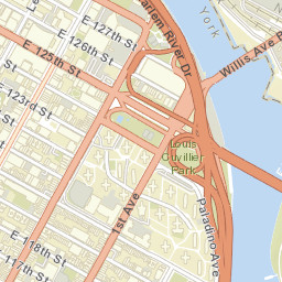 Taino Towers New York Street Map