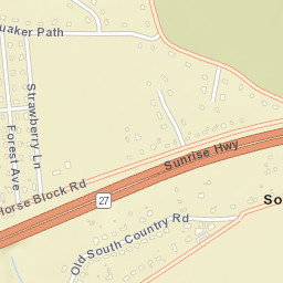 South Haven New York Street Map