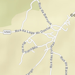 Coruche Street Map