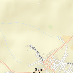 San Pedro de Rozados Street Map