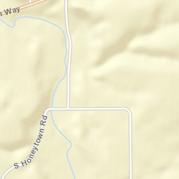 Honeytown Ohio Street Map