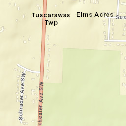 Elms Acres Ohio Street Map