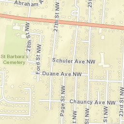 East Brookfield Ohio Street Map