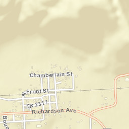 Negley Ohio Street Map