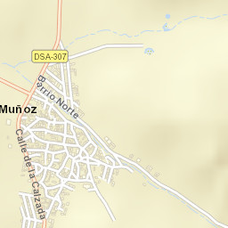 San Muñoz Street Map