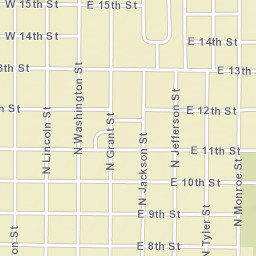 210 East 8th Street Lexington NE Street Map