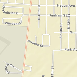 1522 Airlane Dr Burlington IA 52601 Street Map