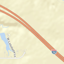 I-74 Brimfield IL 61517 USA Street Map