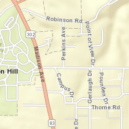 Madison Hill Ohio Street Map
