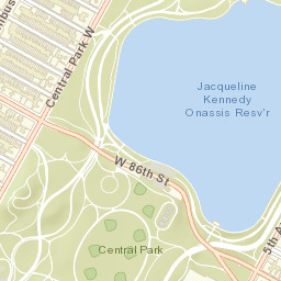 Manhattan New York Street Map