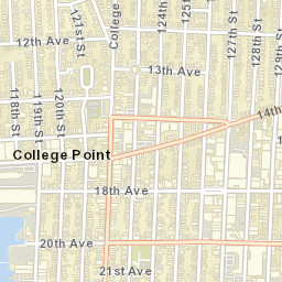 College Point New York Street Map