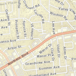 Thomaston New York Street Map