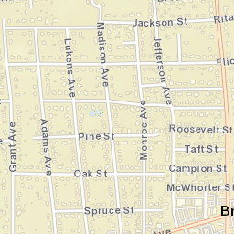Brentwood New York Street Map