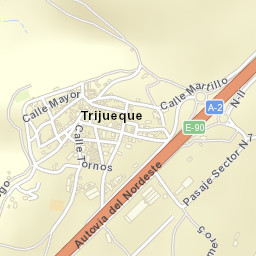 Trijueque Street Map