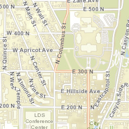 300 North State Street, Salt Lake City, UT Street Map