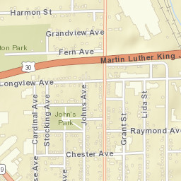 283-313 Grandview Avenue, Mansfield, OH  Street Map