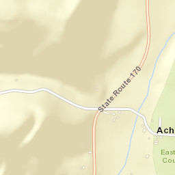 Achor Ohio Street Map