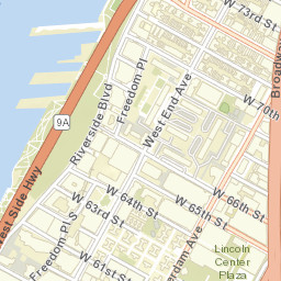 Phipps Houses New York Street Map