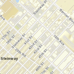 Steinway New York Street Map