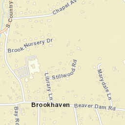 Brookhaven New York Street Map