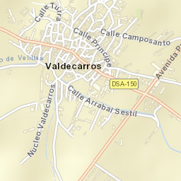Valdecarros Street Map